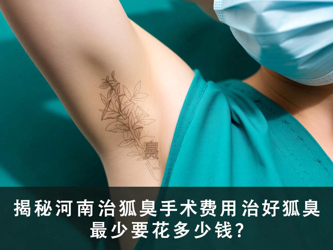 揭秘河南治狐臭手术费用，治好狐臭最少要花多少钱？