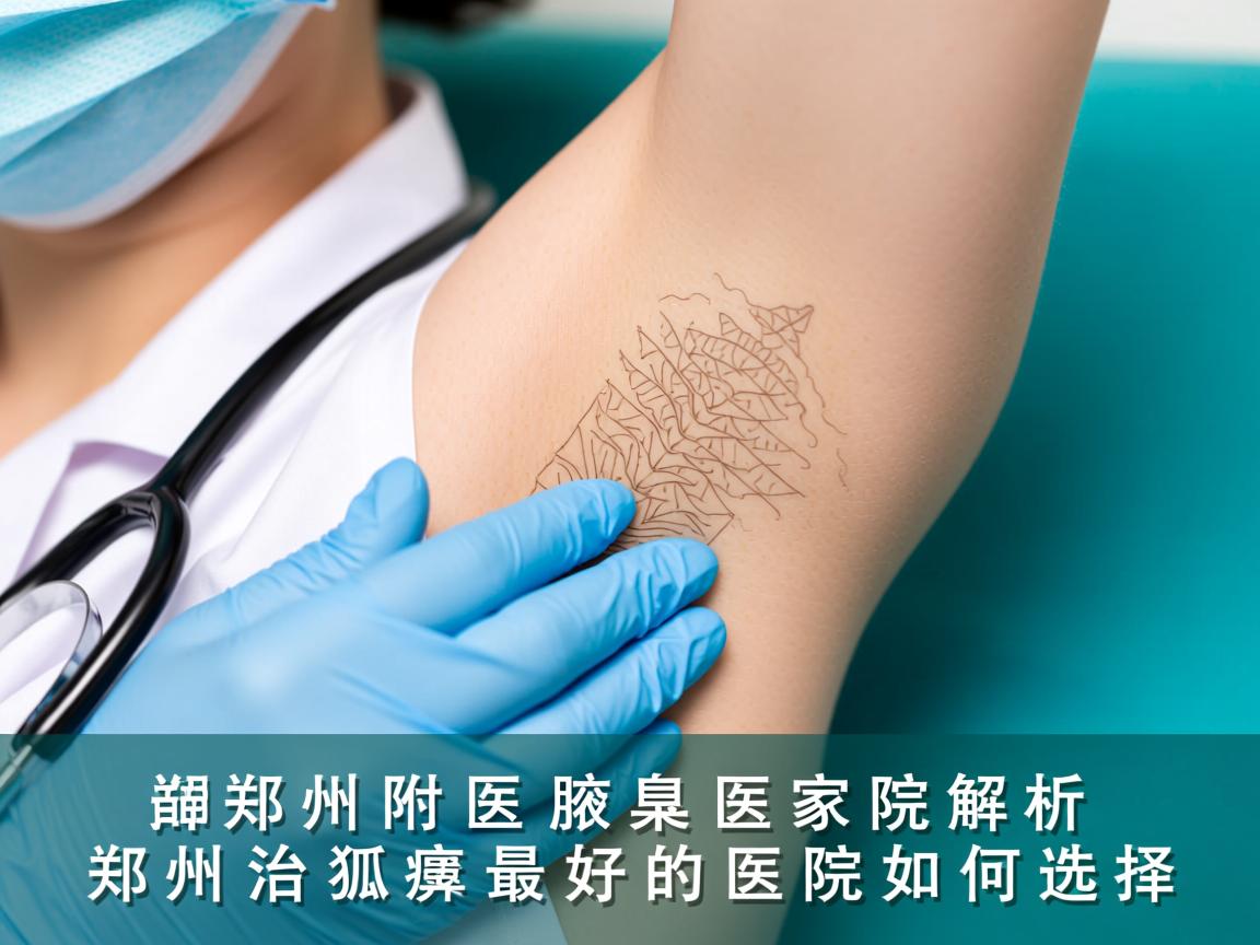 郑州附医腋臭医院解析，郑州治狐臭最好的医院如何选择