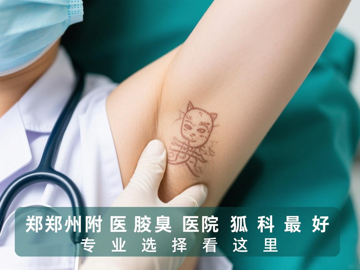 郑州附医腋臭医院解析，郑州哪家医院狐臭科最好，专业选择看这里