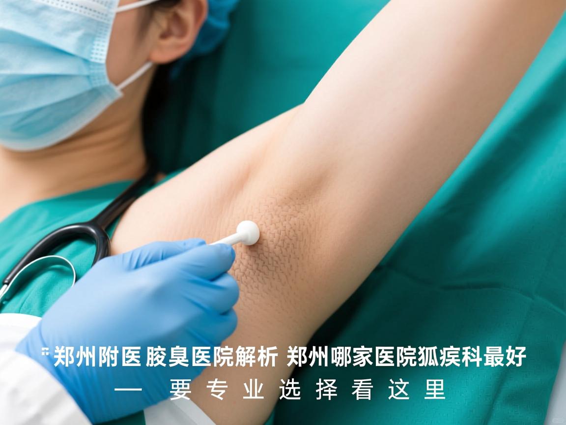 郑州附医腋臭医院解析，郑州哪家医院狐臭科最好，专业选择看这里