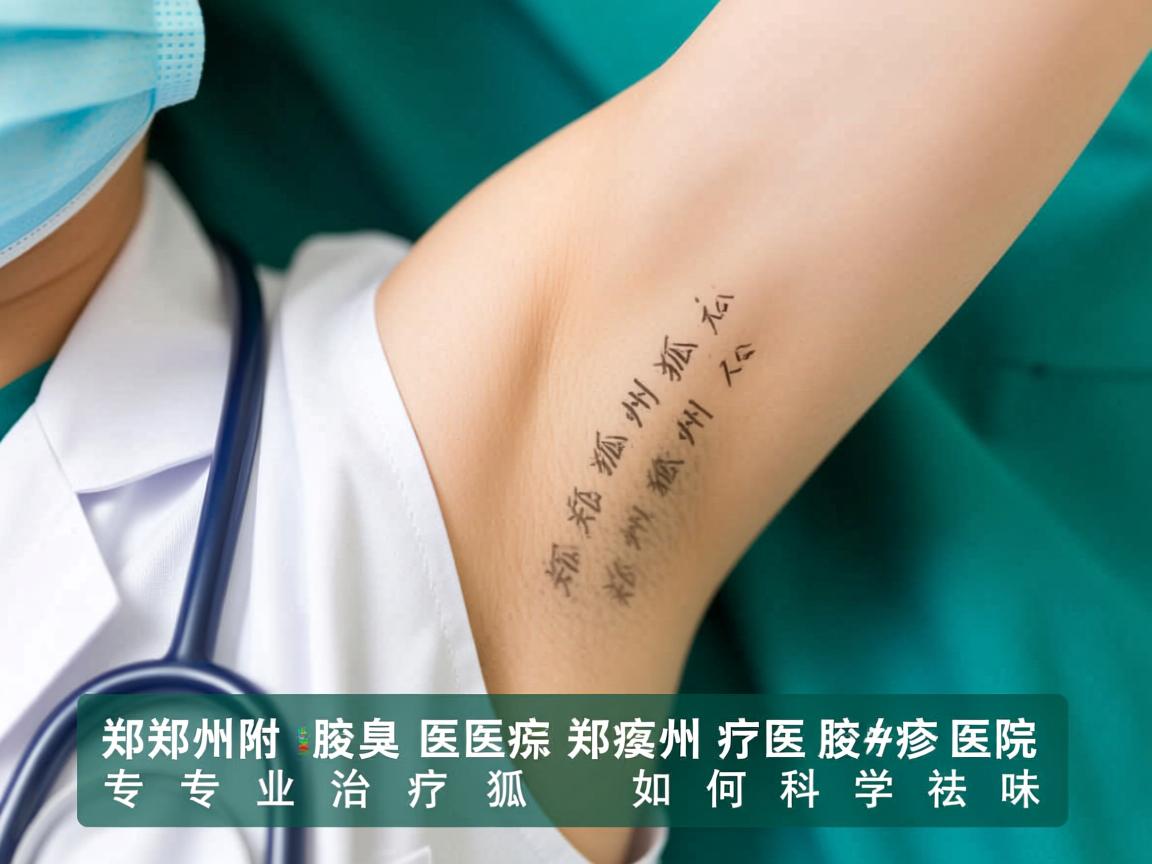 郑州附医腋臭医院解析，专业治疗狐臭，郑州附医腋臭医院如何科学祛味