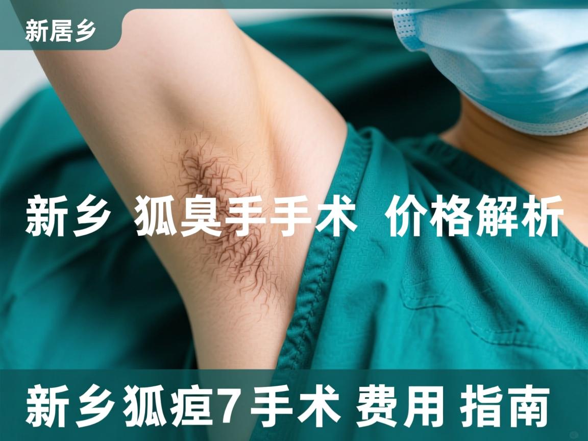 新乡狐臭手术价格解析，新乡狐臭手术费用指南