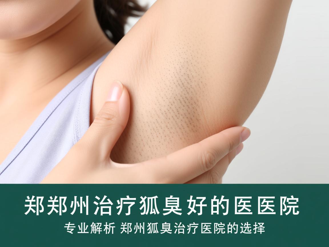 郑州治疗狐臭好的医院，专业解析郑州狐臭治疗医院的选择