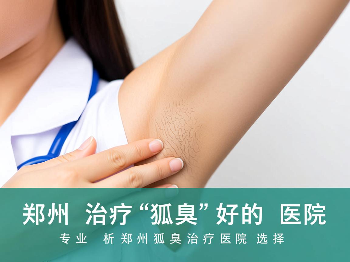 郑州治疗狐臭好的医院，专业解析郑州狐臭治疗医院的选择