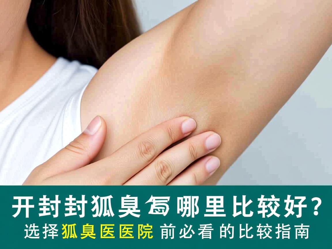 开封狐臭哪里比较好？选择狐臭医院前必看的比较指南