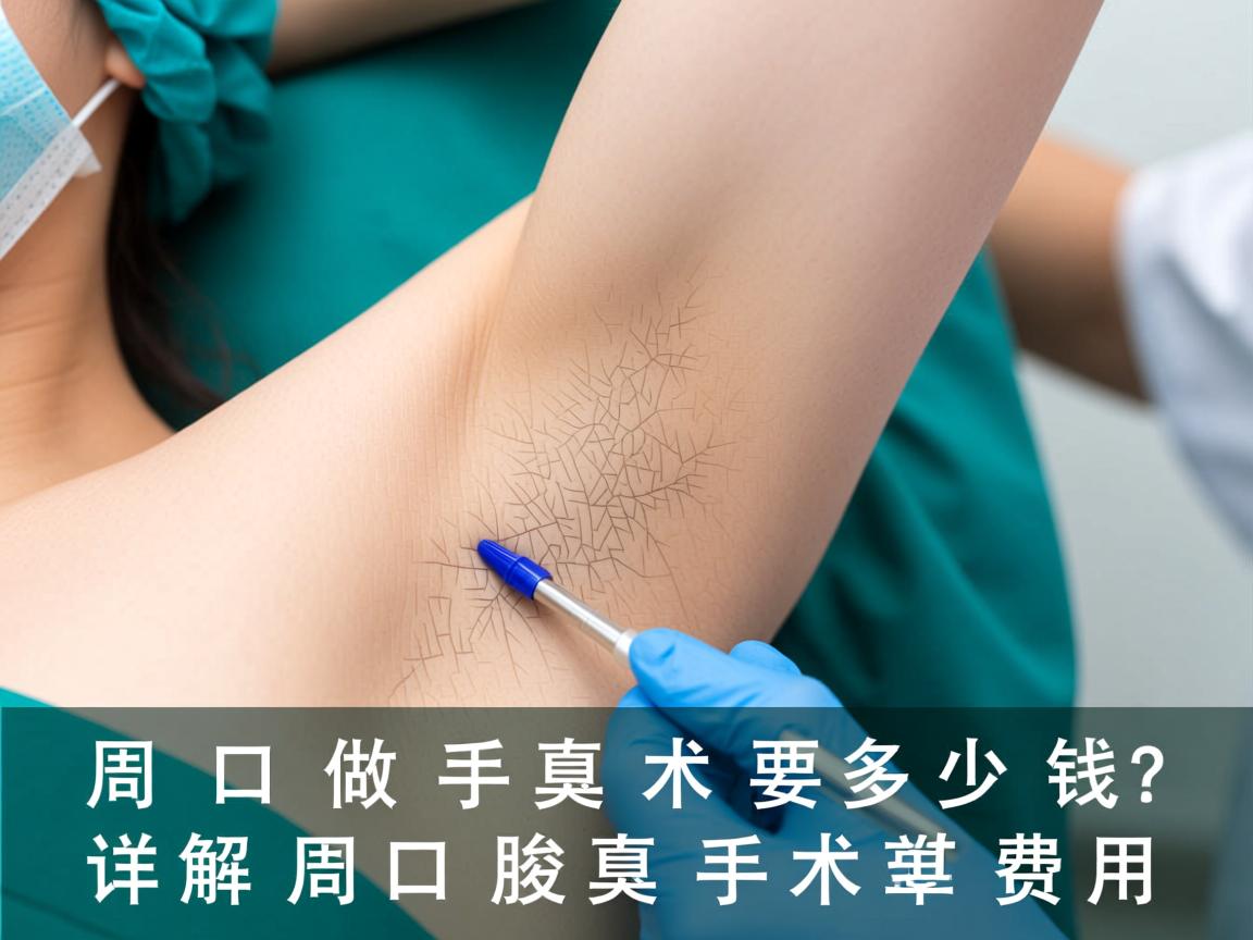 在周口做腋臭手术要多少钱？详解周口腋臭手术费用