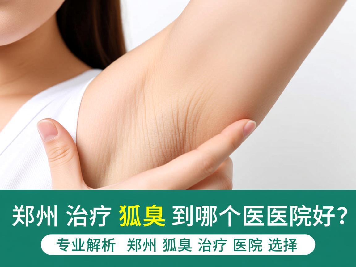 郑州治疗狐臭到哪个医院好？专业解析郑州狐臭治疗医院选择