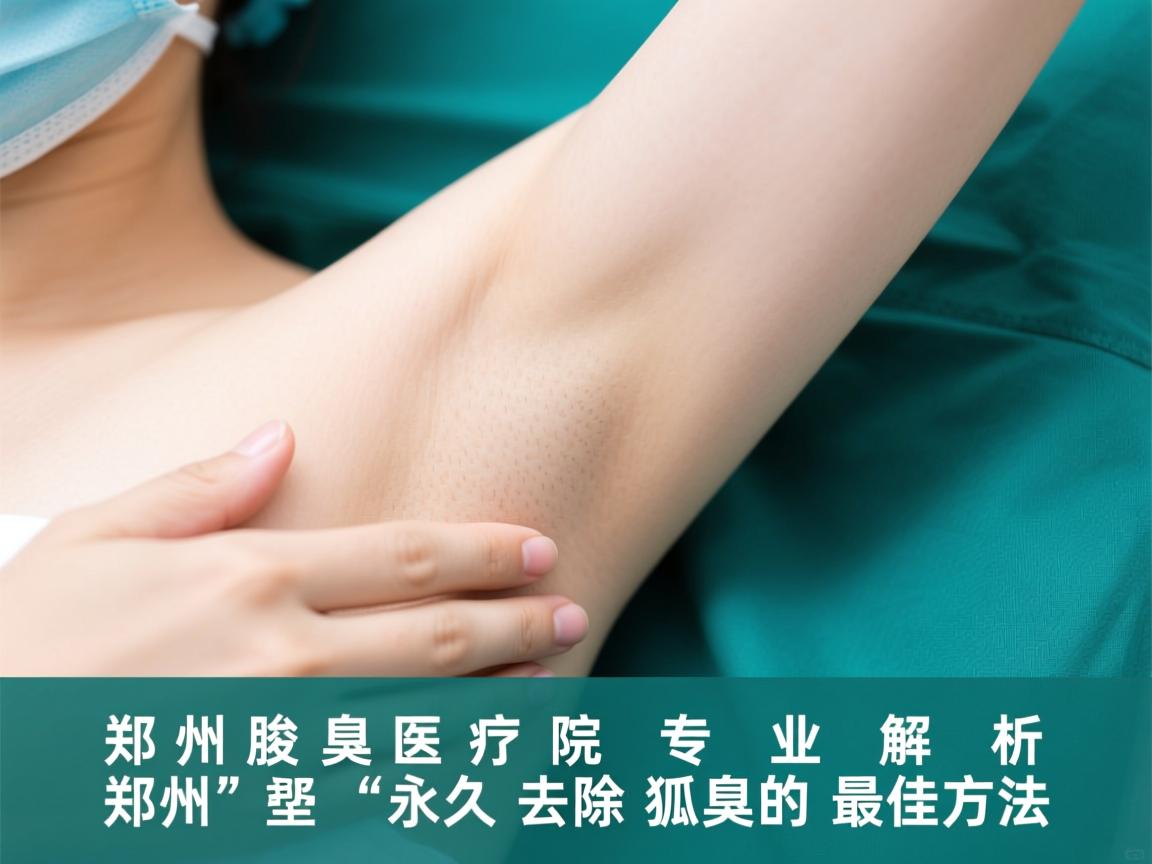 郑州腋臭医院专业解析，郑州永久去除狐臭的最佳方法