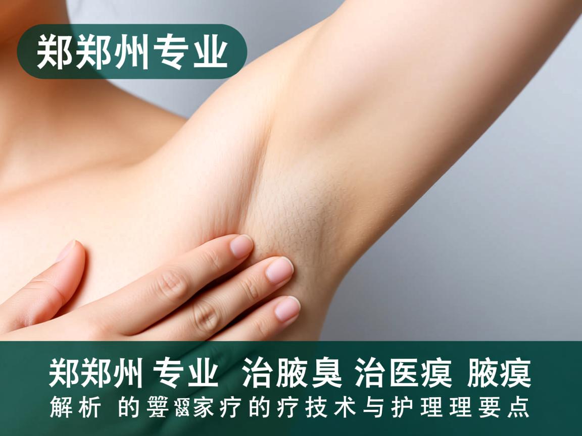 郑州专业治腋臭医院解析，郑州专业治腋臭的医疗技术与护理要点