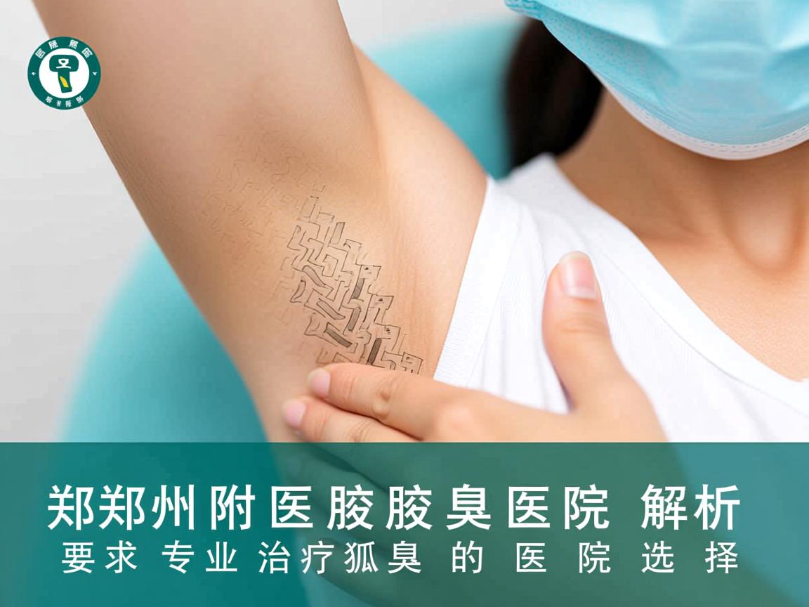 郑州附医腋臭医院解析，郑州专业治疗狐臭的医院选择