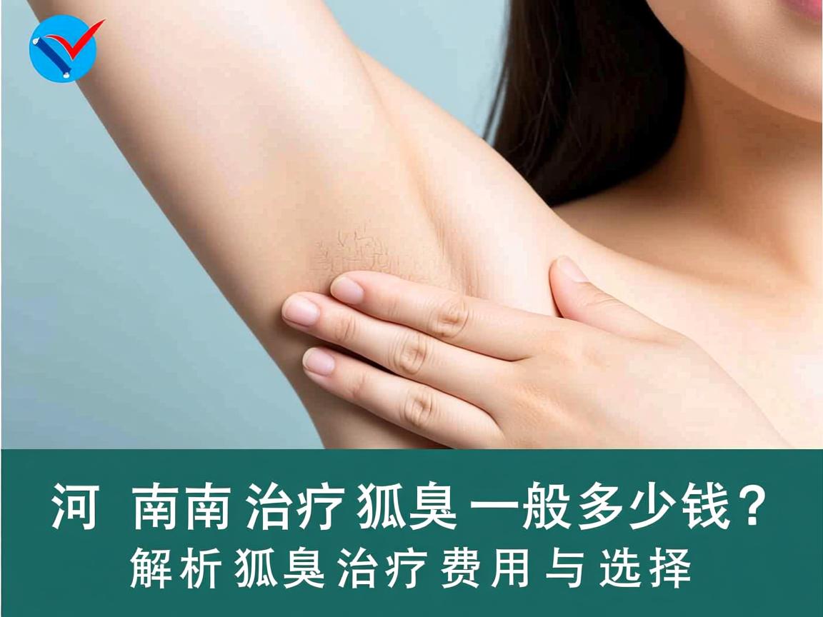 河南治疗狐臭一般多少钱？解析狐臭治疗费用与选择