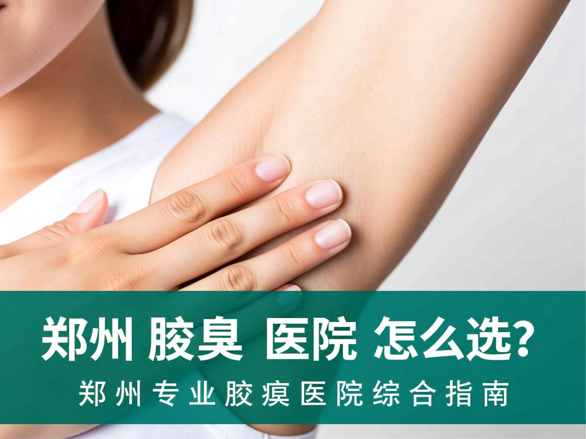 郑州腋臭医院怎么选？郑州专业腋臭医院综合指南