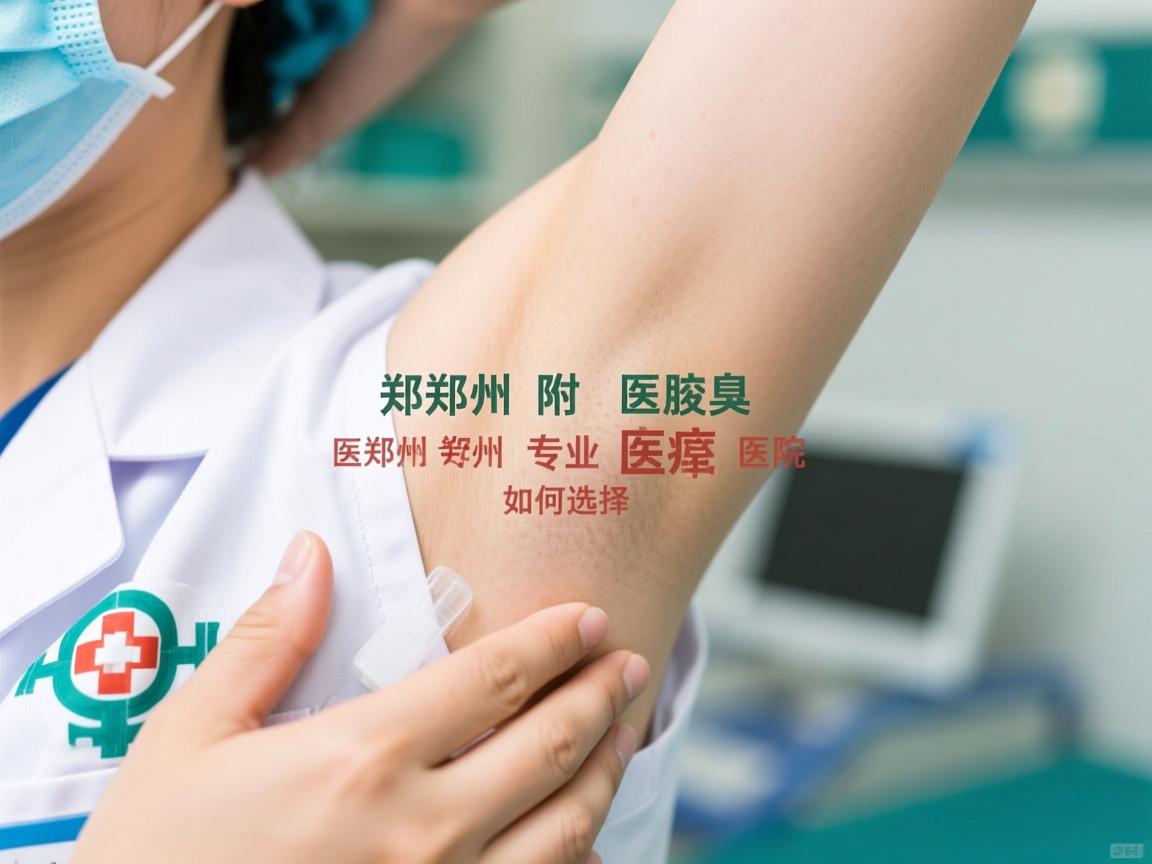郑州附医腋臭医院解析，郑州专业的腋臭医院如何选择