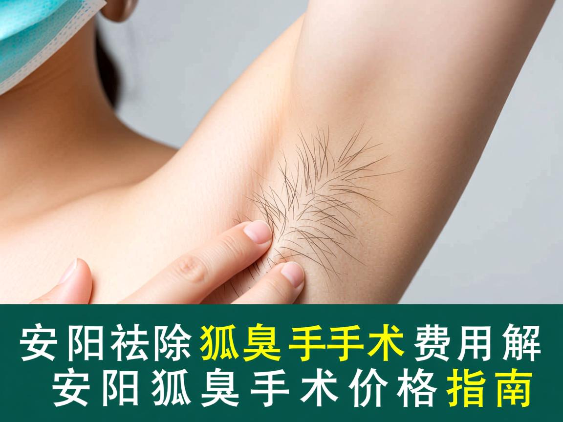 安阳祛除狐臭手术费用解析，安阳狐臭手术价格指南