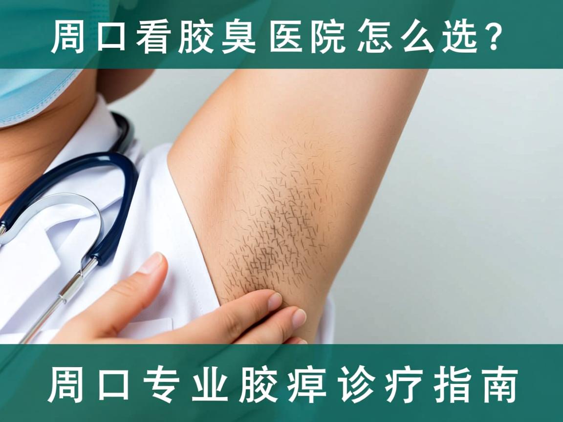 周口看腋臭医院怎么选？周口专业腋臭诊疗指南