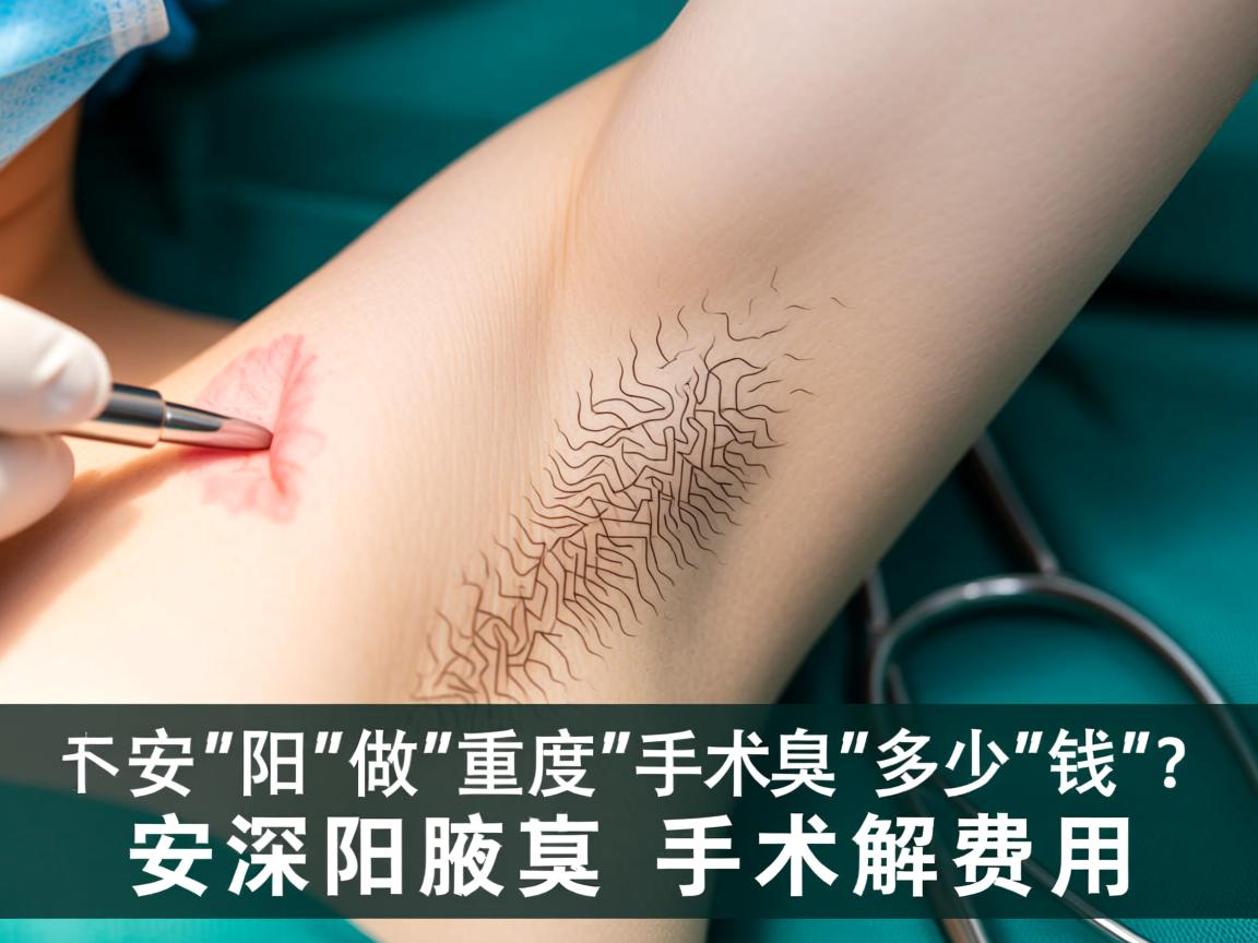 在安阳做重度腋臭手术要多少钱？深度解析安阳腋臭手术费用