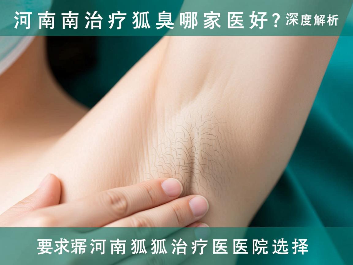 河南治疗狐臭哪家医院好？深度解析河南狐臭治疗医院选择