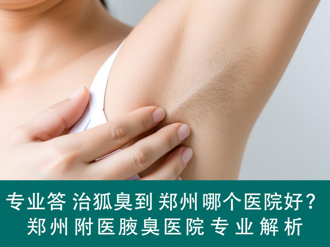 专业解答，治狐臭到郑州哪个医院好？郑州附医腋臭医院专业解析