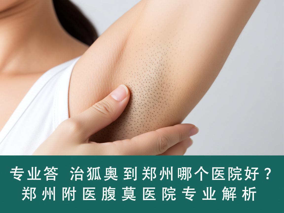 专业解答，治狐臭到郑州哪个医院好？郑州附医腋臭医院专业解析