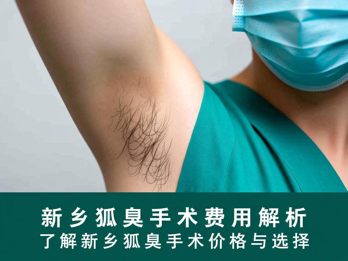 新乡狐臭手术费用解析，了解新乡狐臭手术价格与选择