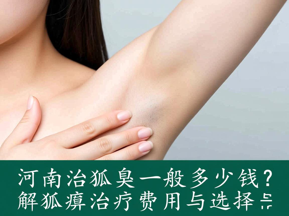 河南治狐臭一般多少钱？详解狐臭治疗费用与选择