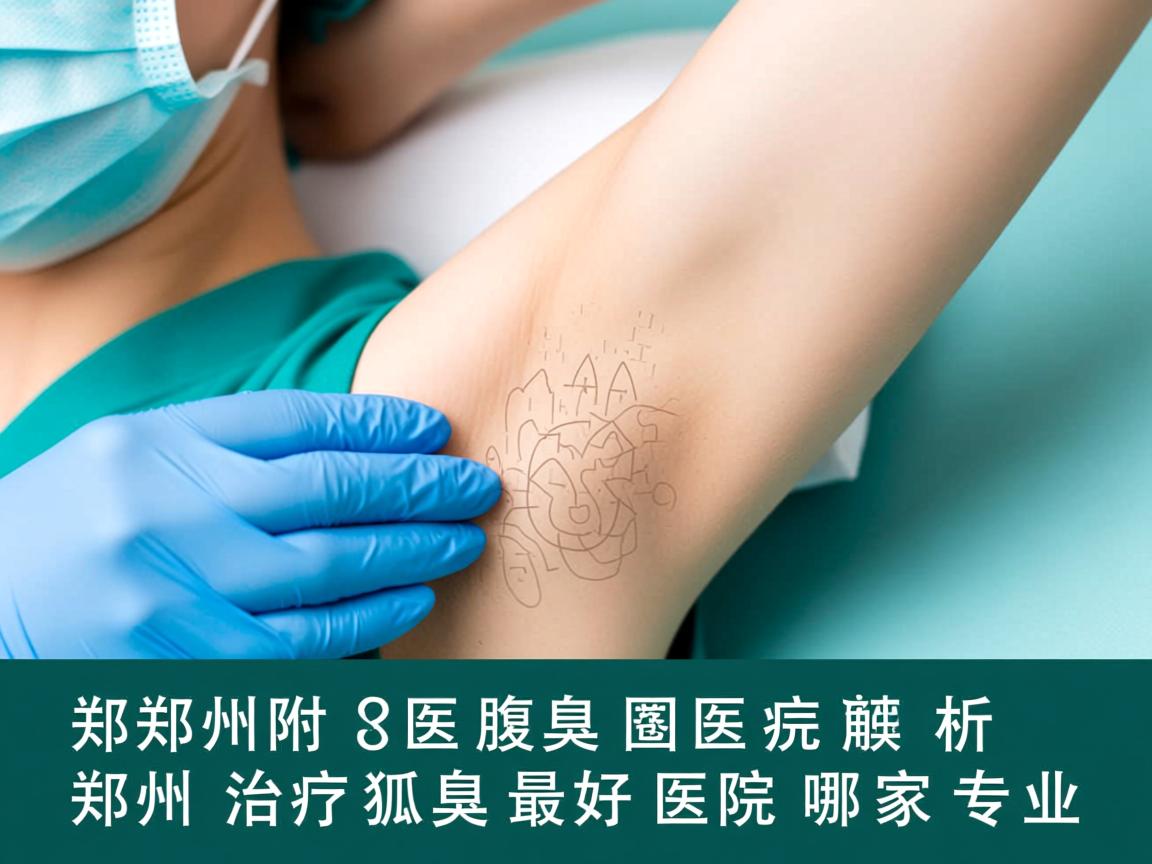 郑州附医腋臭医院解析，郑州治疗狐臭最好医院哪家专业