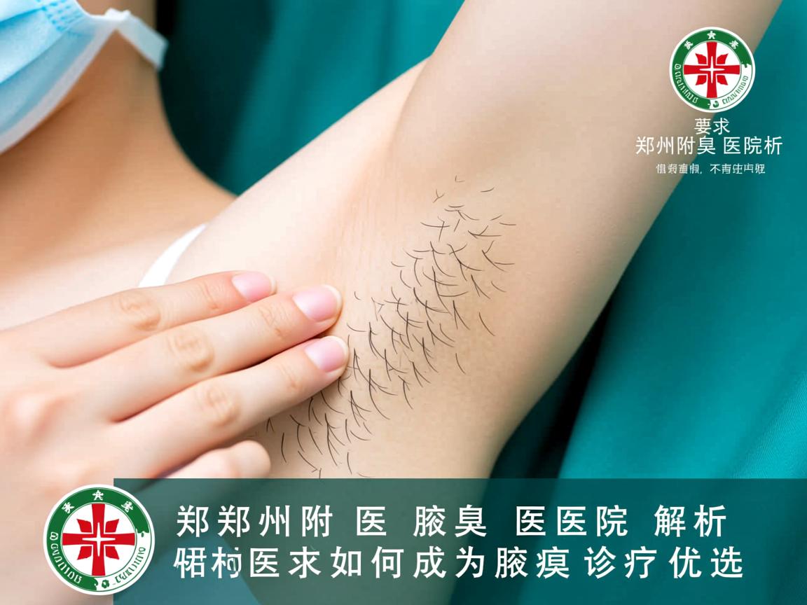 郑州附医腋臭医院解析，郑州附医医院如何成为腋臭诊疗优选