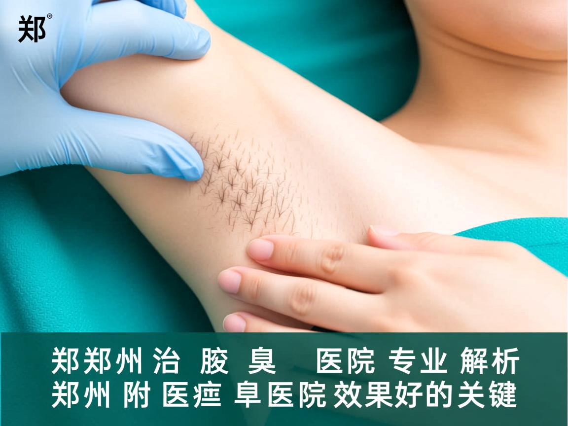郑州治腋臭医院专业解析，郑州附医腋臭医院效果好的关键
