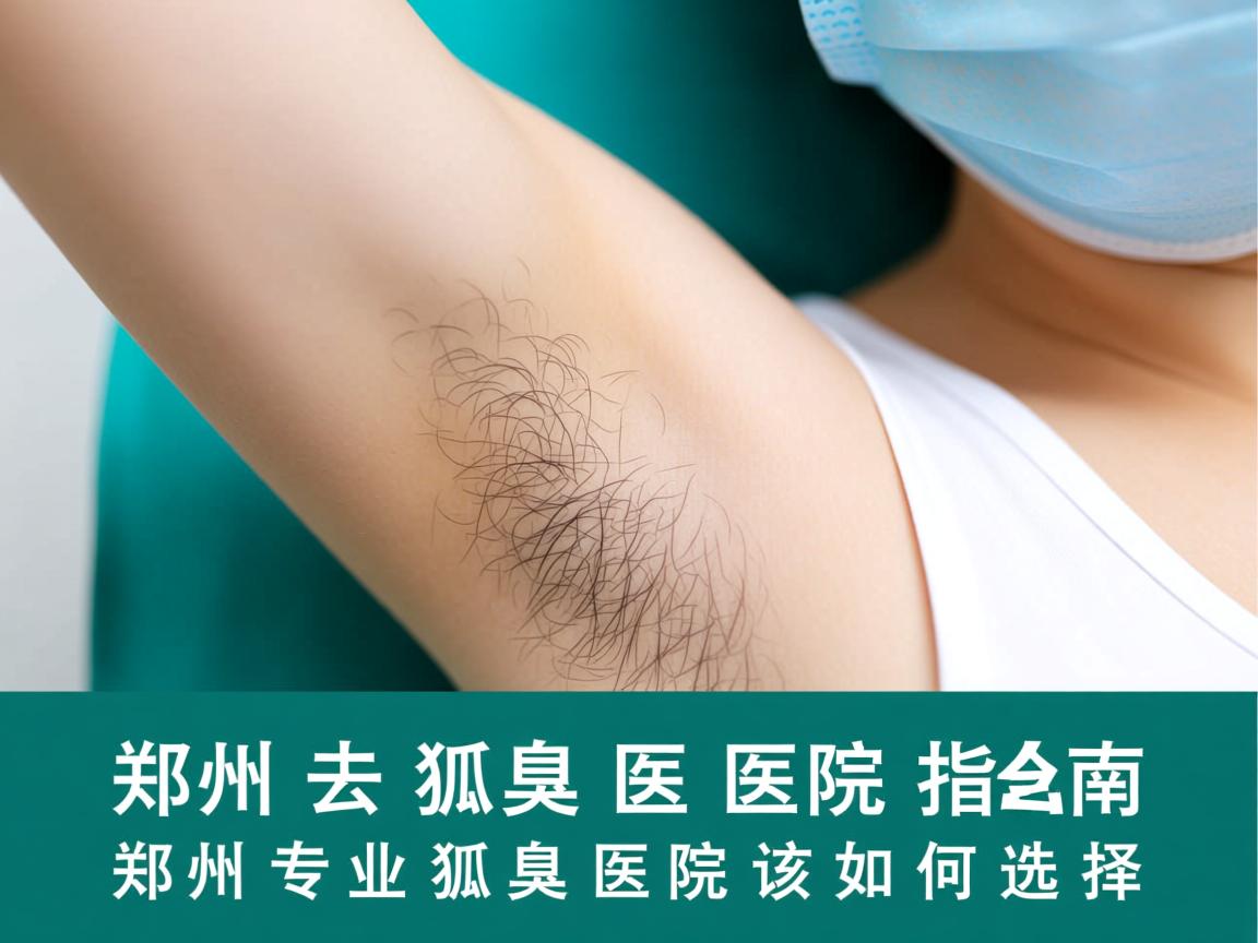 郑州去狐臭医院指南，郑州专业狐臭医院该如何选择
