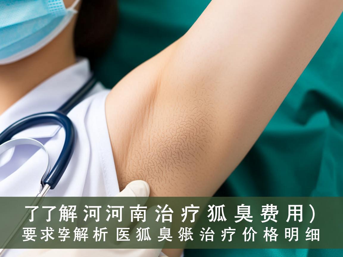 了解河南治疗狐臭费用，解析狐臭治疗价格明细
