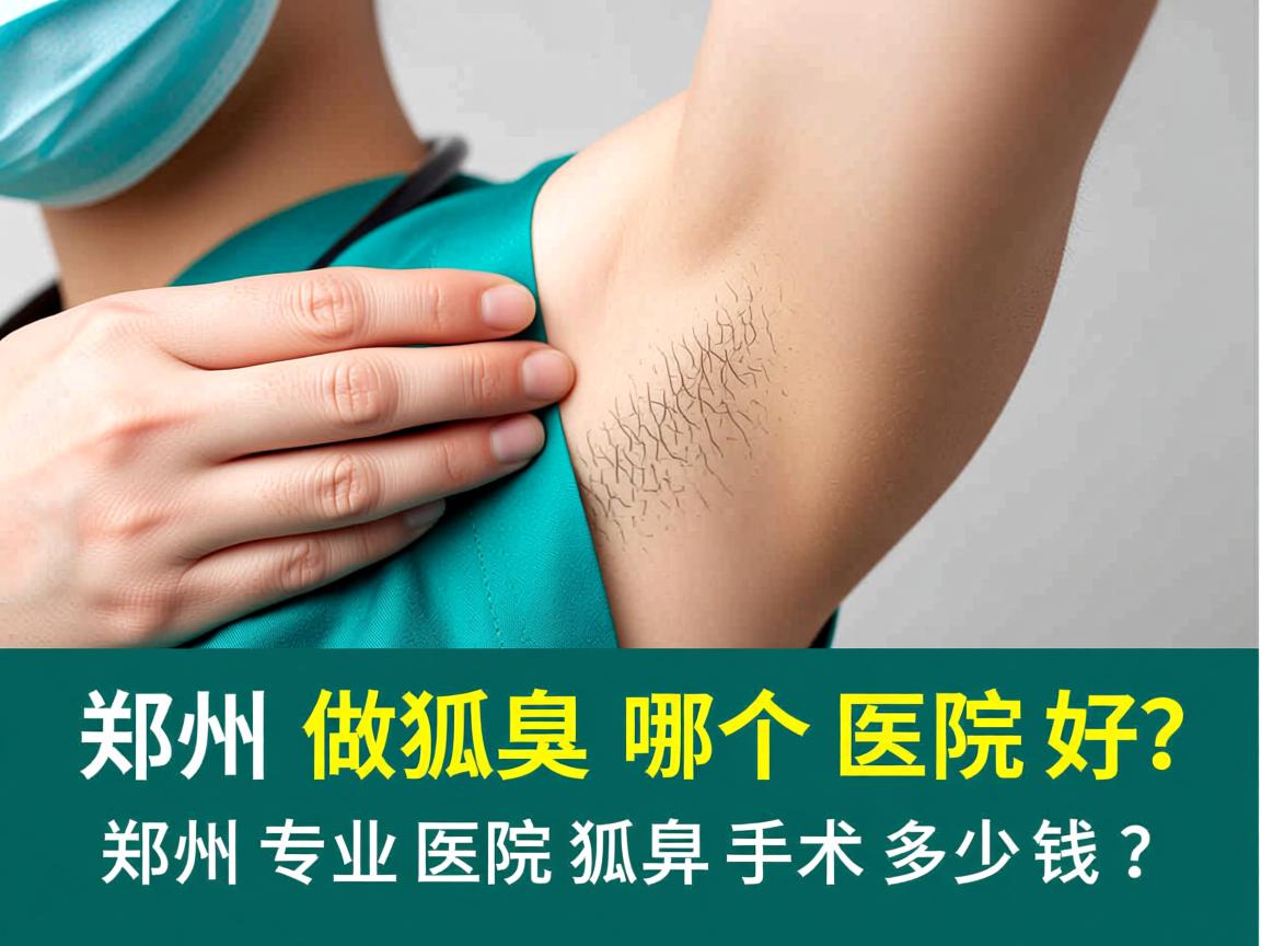 郑州做狐臭哪个医院好？郑州专业医院狐臭手术多少钱？