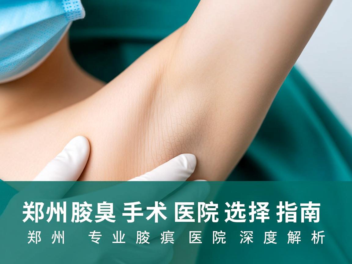 郑州腋臭手术医院选择指南，郑州专业腋臭医院深度解析