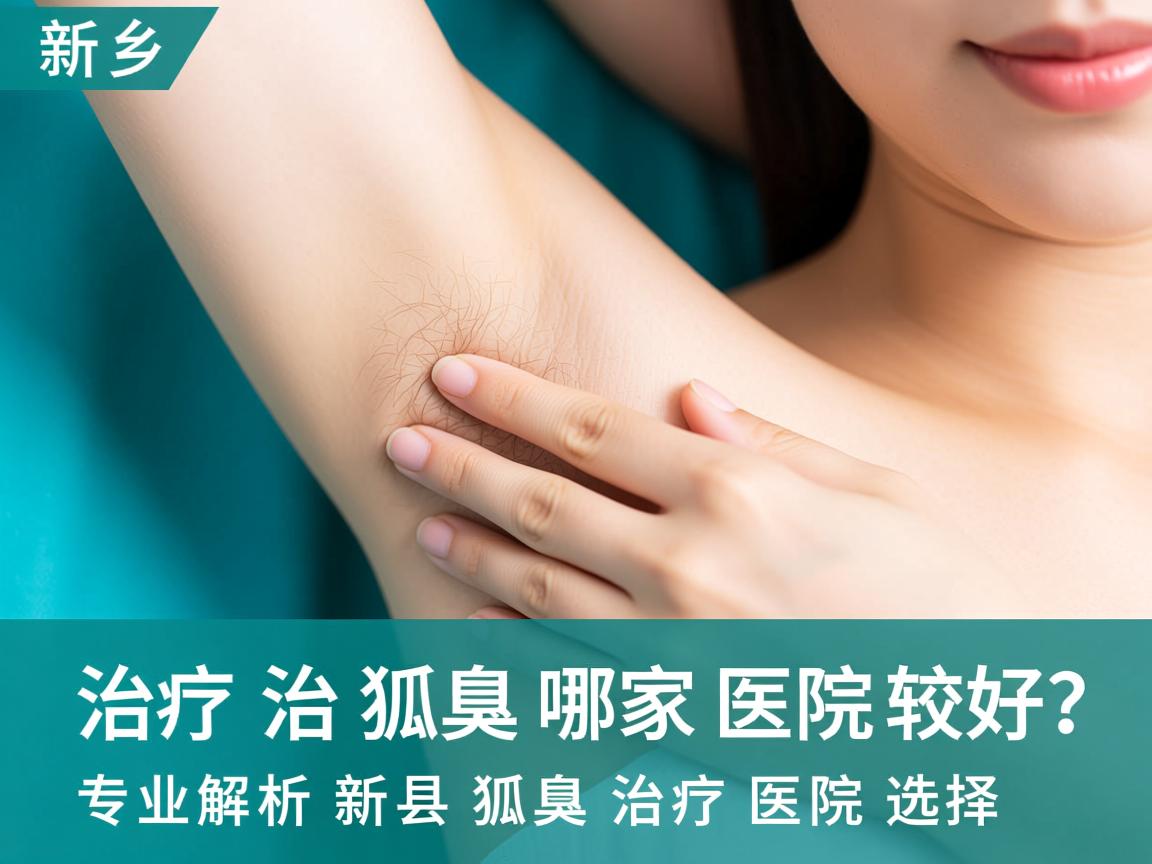 新乡治疗狐臭哪家医院较好？专业解析新乡狐臭治疗医院选择