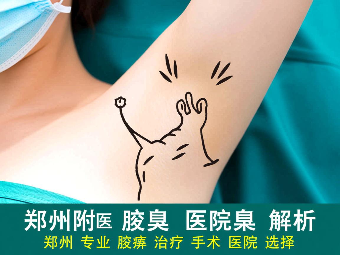 郑州附医腋臭医院解析，郑州专业腋臭治疗手术医院的选择