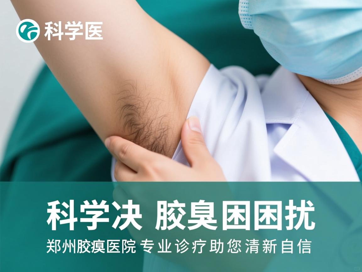 科学解决腋臭困扰，郑州腋臭医院专业诊疗助您清新自信