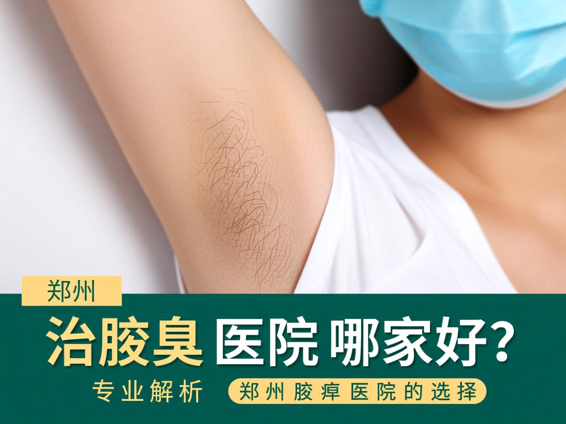 郑州治腋臭医院哪家好？专业解析郑州腋臭医院的选择