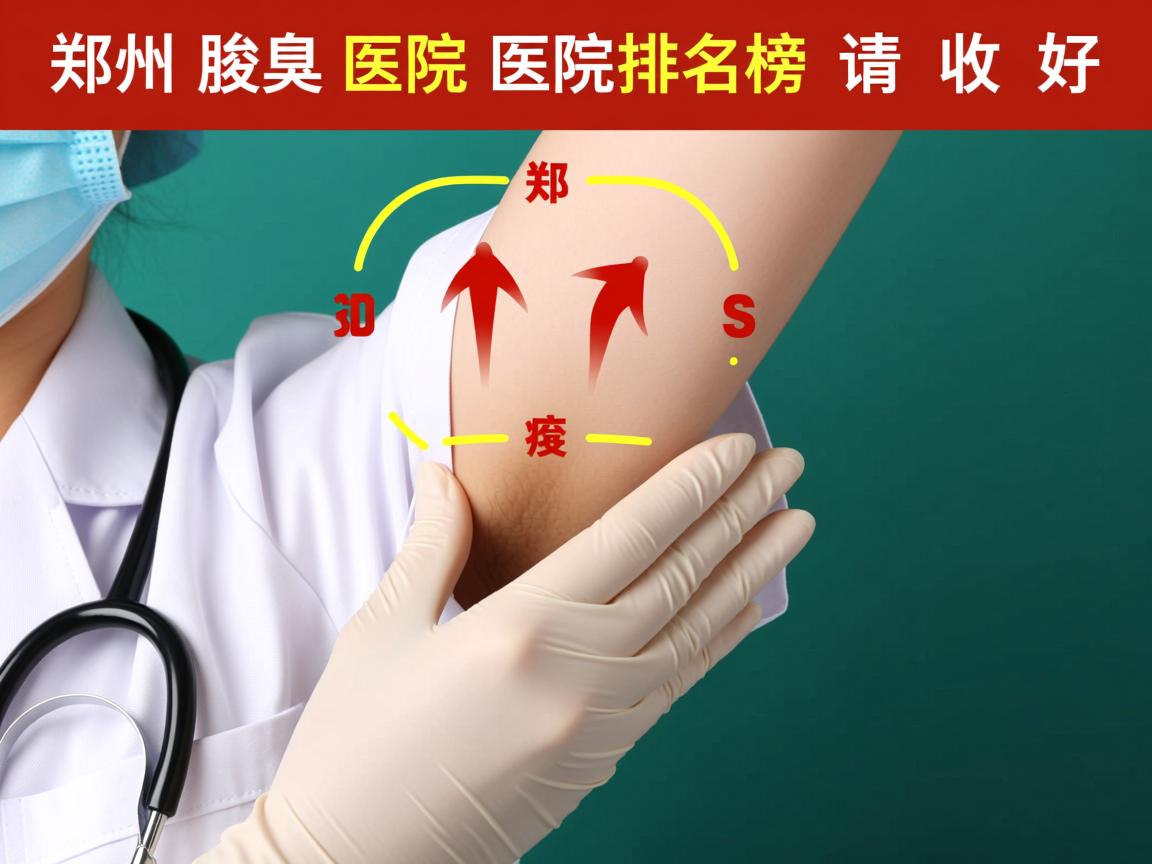 郑州腋臭医院排名榜发布，这份郑州腋臭医院排名榜请收好