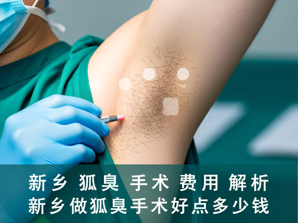 新乡狐臭手术费用解析，新乡做狐臭手术好点多少钱