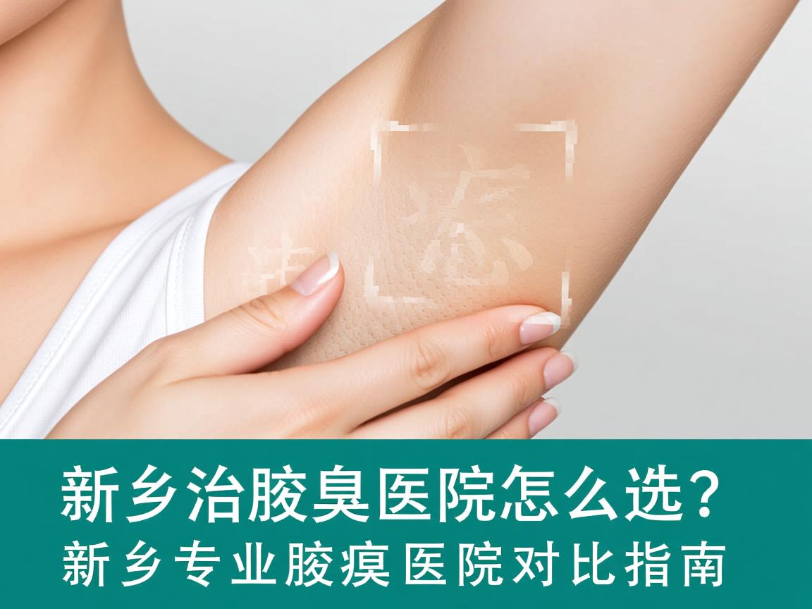 新乡治腋臭医院怎么选？新乡专业腋臭医院对比指南
