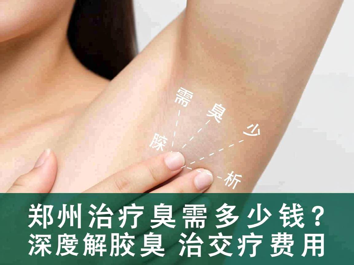 郑州治疗腋臭需要多少钱？深度解析郑州腋臭治疗费用
