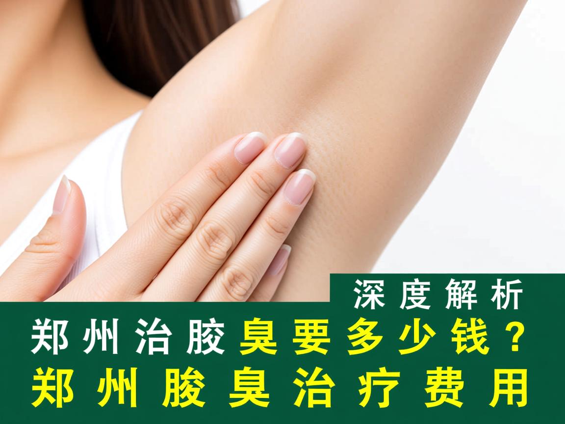 郑州治疗腋臭需要多少钱？深度解析郑州腋臭治疗费用