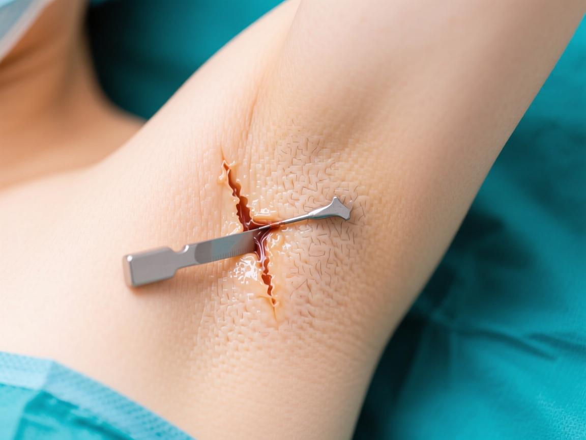 小切口汗腺清除术治腋臭，专业解析腋臭根治新选择