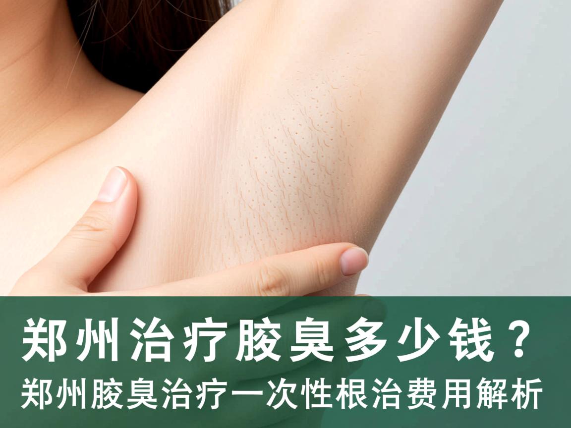 郑州治疗腋臭多少钱？郑州腋臭治疗一次性根治费用解析