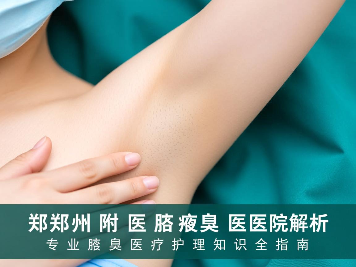 郑州附医腋臭医院解析，专业腋臭医疗护理知识全指南
