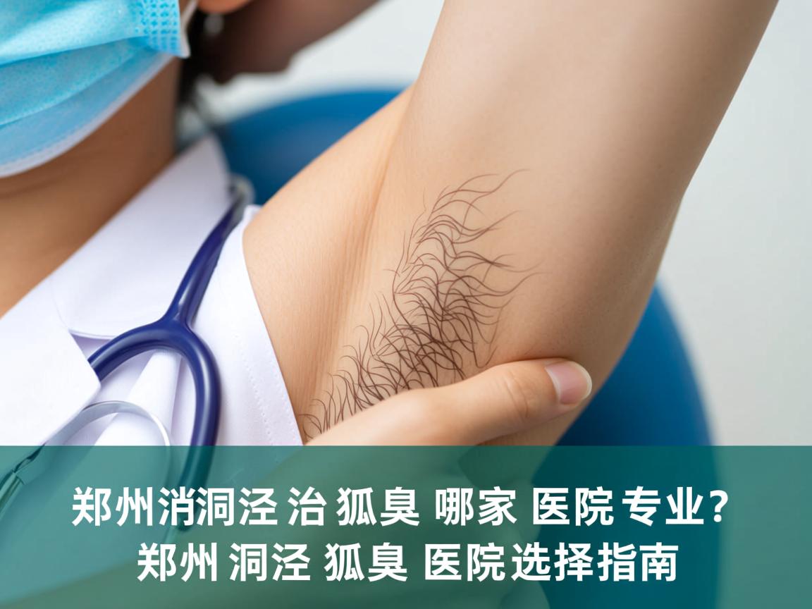 郑州洞泾治疗狐臭哪家医院专业？郑州洞泾狐臭医院选择指南