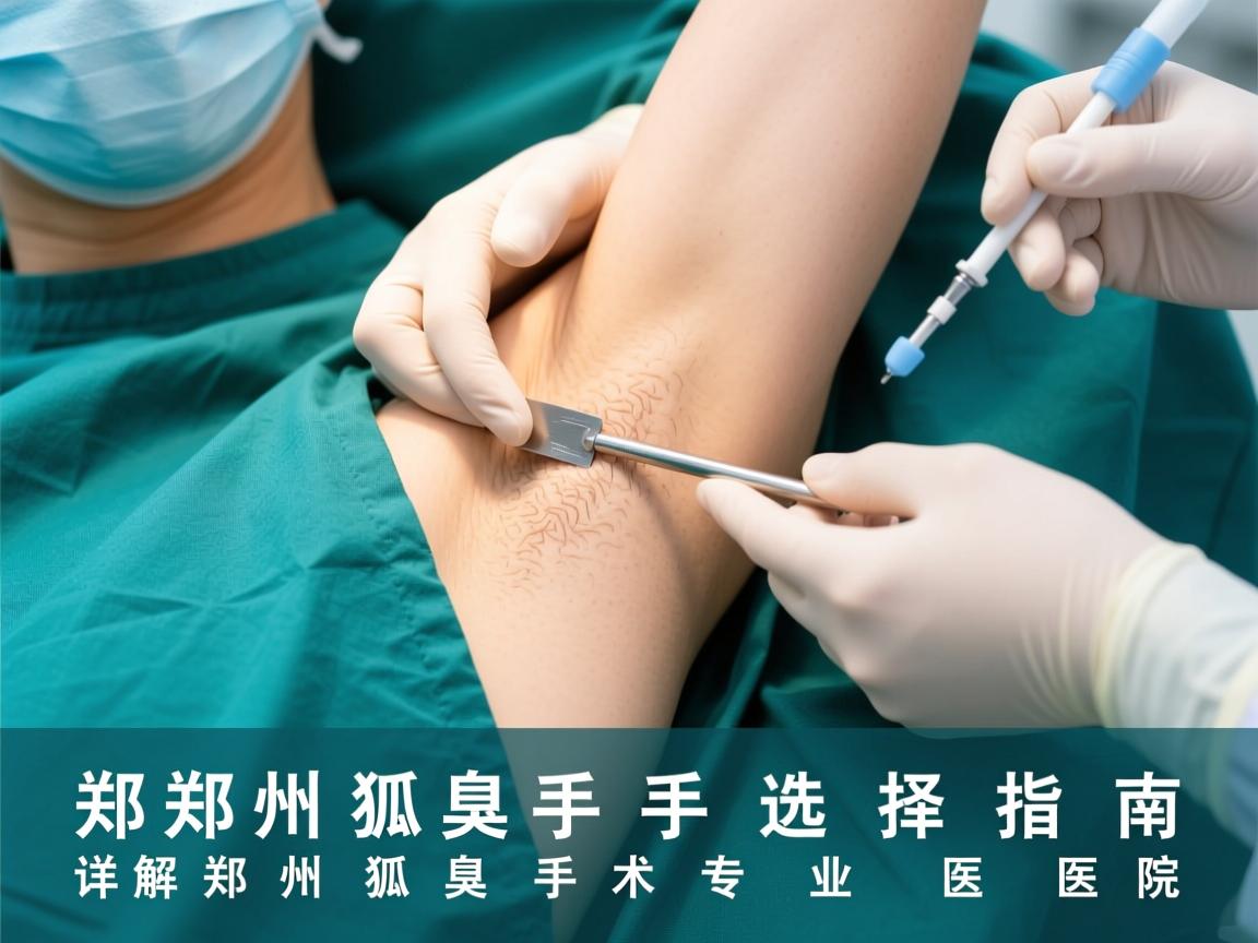 郑州狐臭手术选择指南，详解郑州狐臭手术专业医院