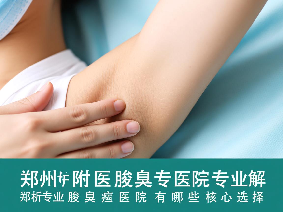 郑州附医腋臭医院专业解析，郑州专业腋臭医院有哪些核心选择
