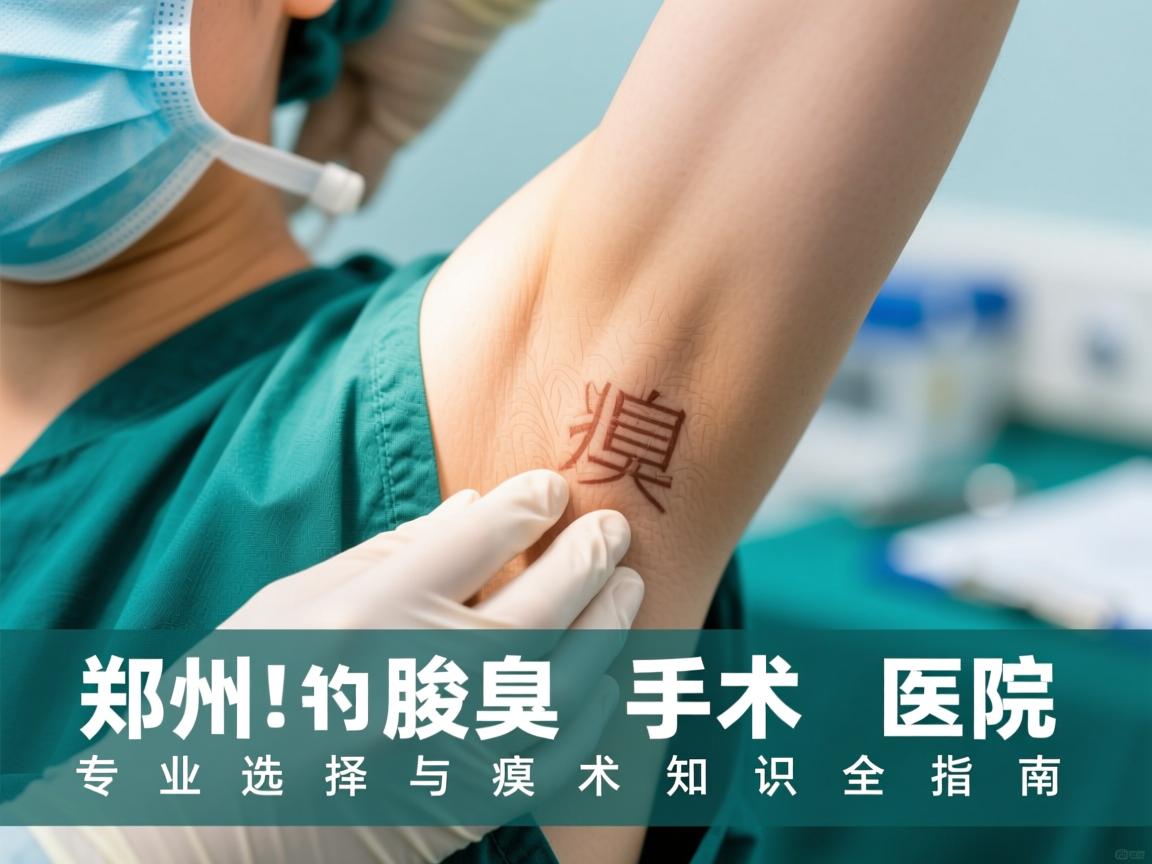 郑州腋臭手术医院解析，专业选择与腋臭手术知识全指南