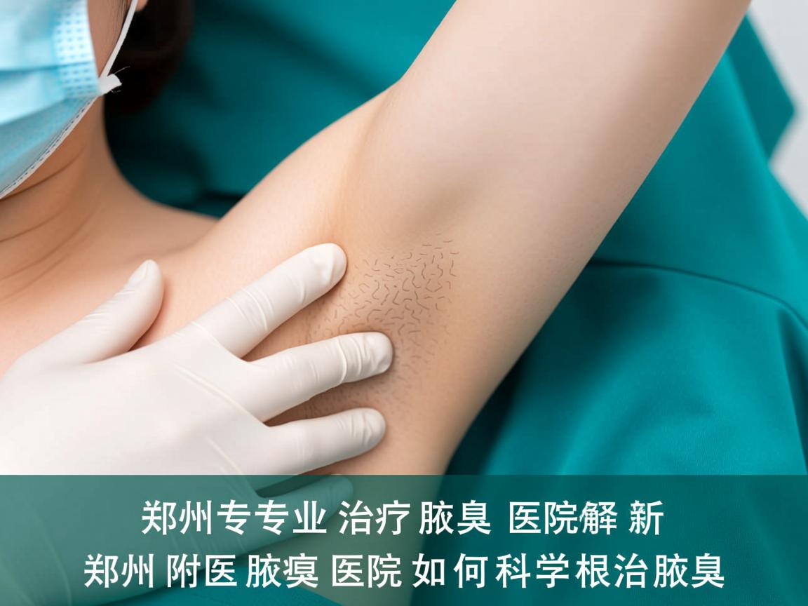 郑州专业治疗腋臭医院解析，郑州附医腋臭医院如何科学根治腋臭