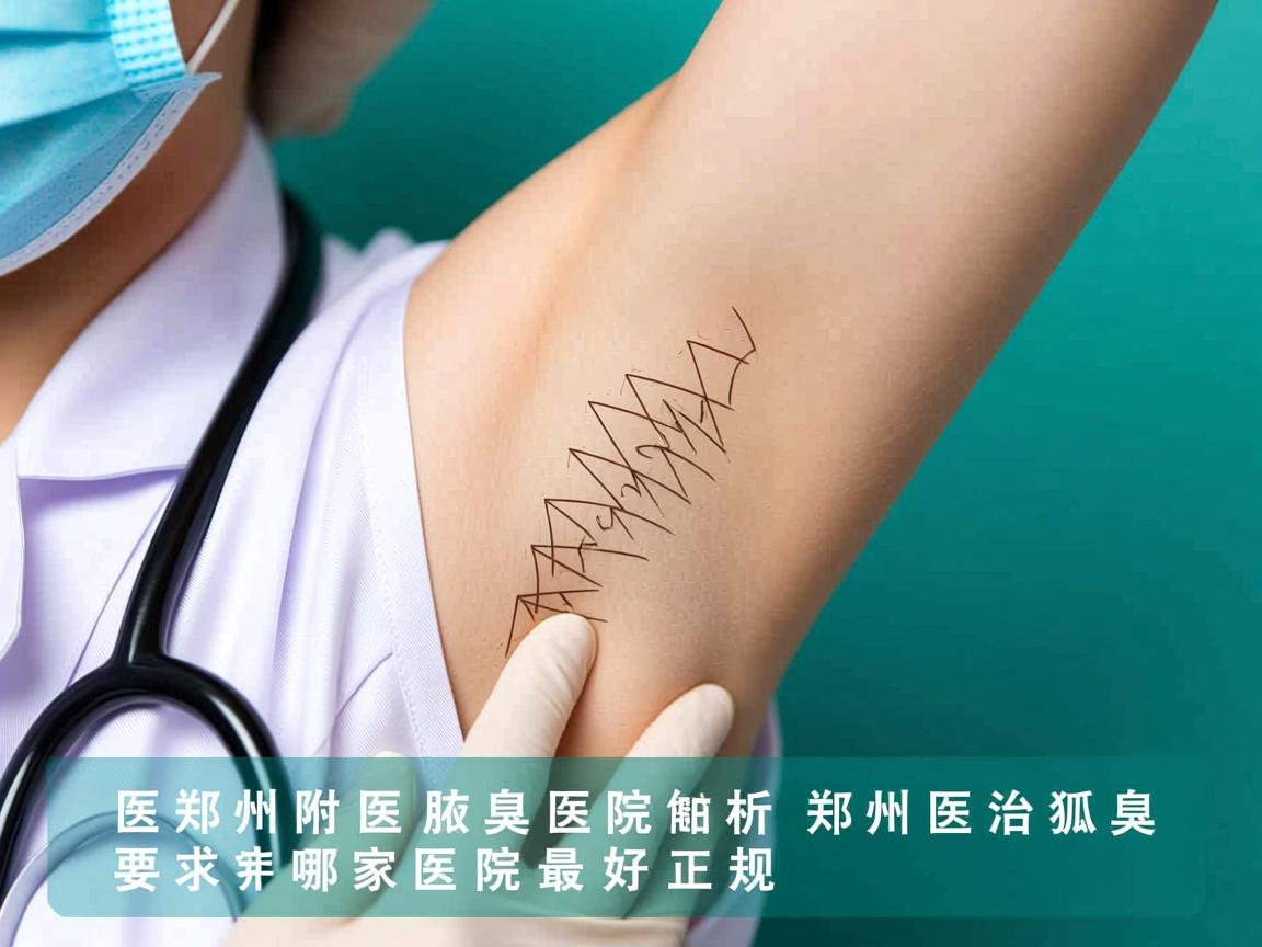 郑州附医腋臭医院解析，郑州医治狐臭哪家医院最好正规